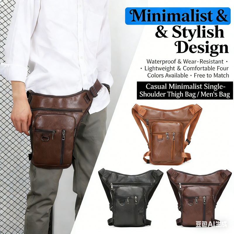 Travel Accessories Hip Belt - Сумка-слинг из искусственной кожи на бедро/пояс,