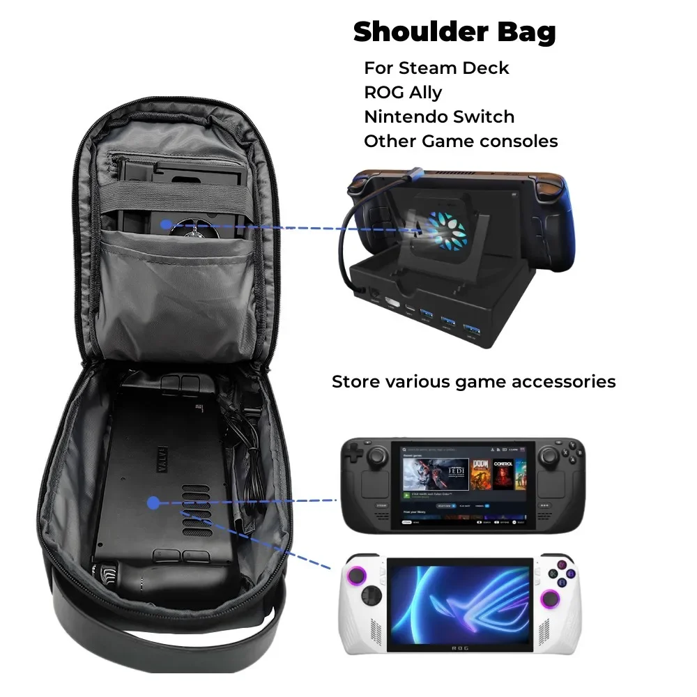 Travel Accessories Kit Bag - Амортизирующий рюкзак с наклонными лямками для