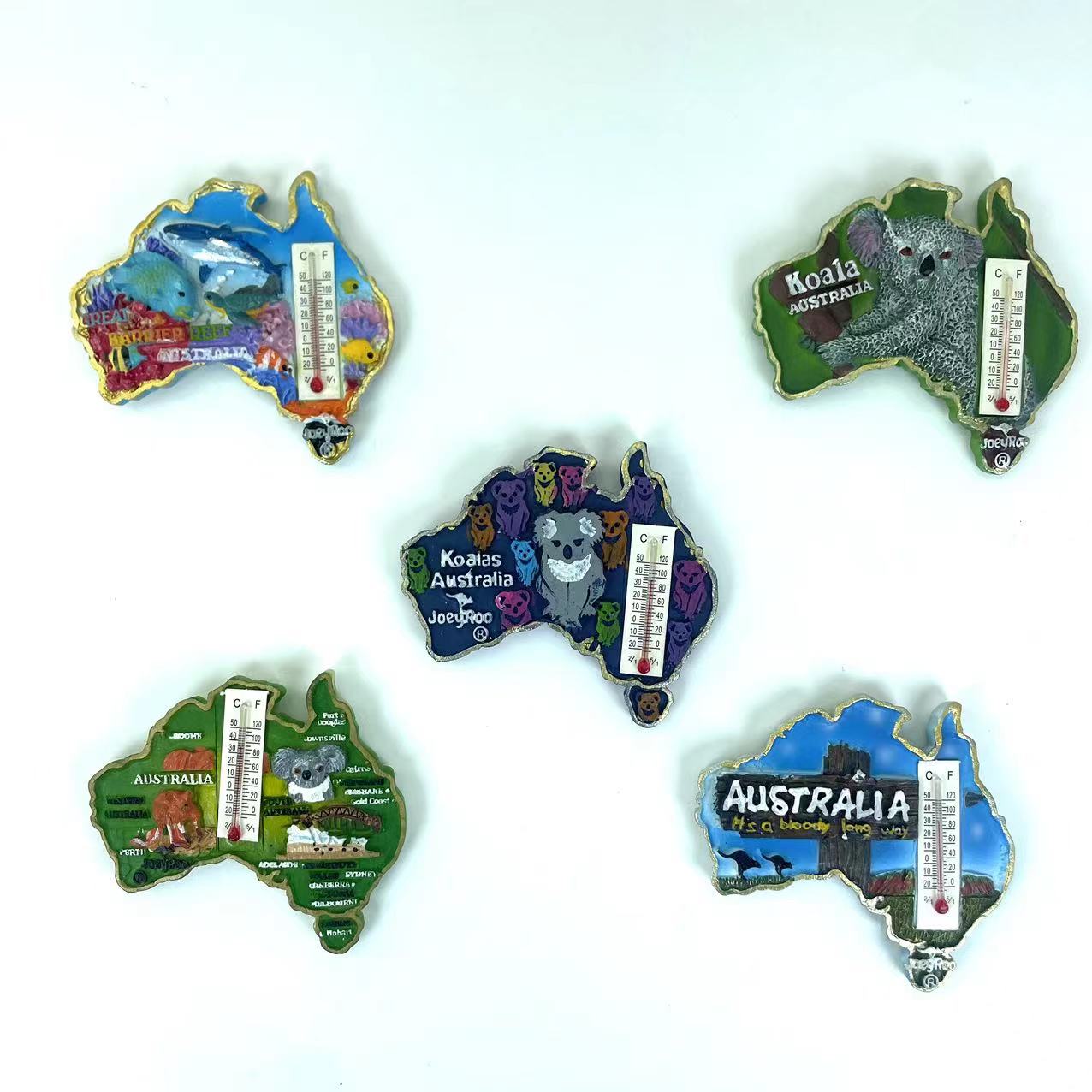 Travel Accessories Australia - Австралийский магнит на холодильник Сувенирный термометр