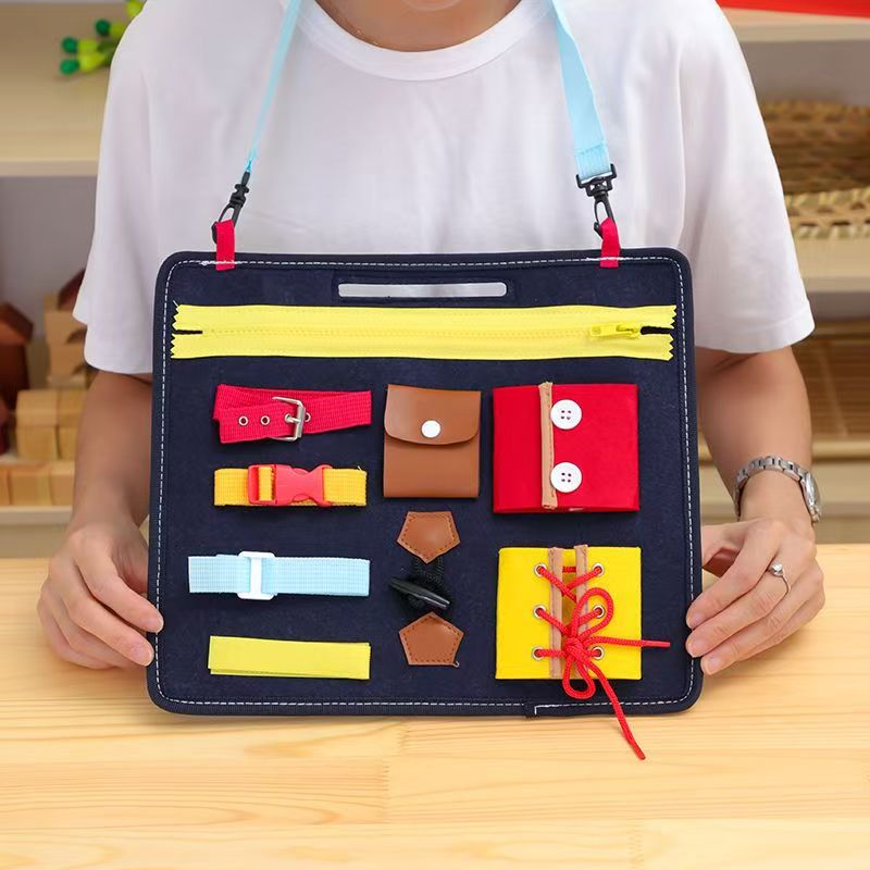 Travel Accessories For Toddlers - Доска Монтессори для малышей, базовые жизненные