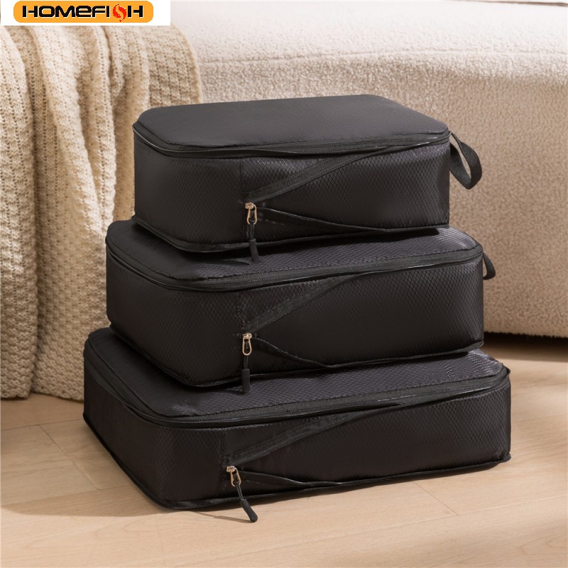 Travel Accessories Kit Bag - Набор из 3 компрессионных дорожных сумок