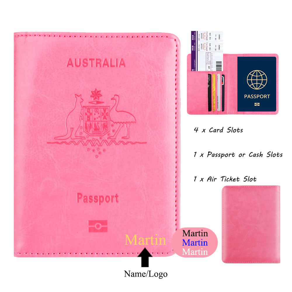 Travel Accessories Australia - Обложка для паспорта из искусственной кожи