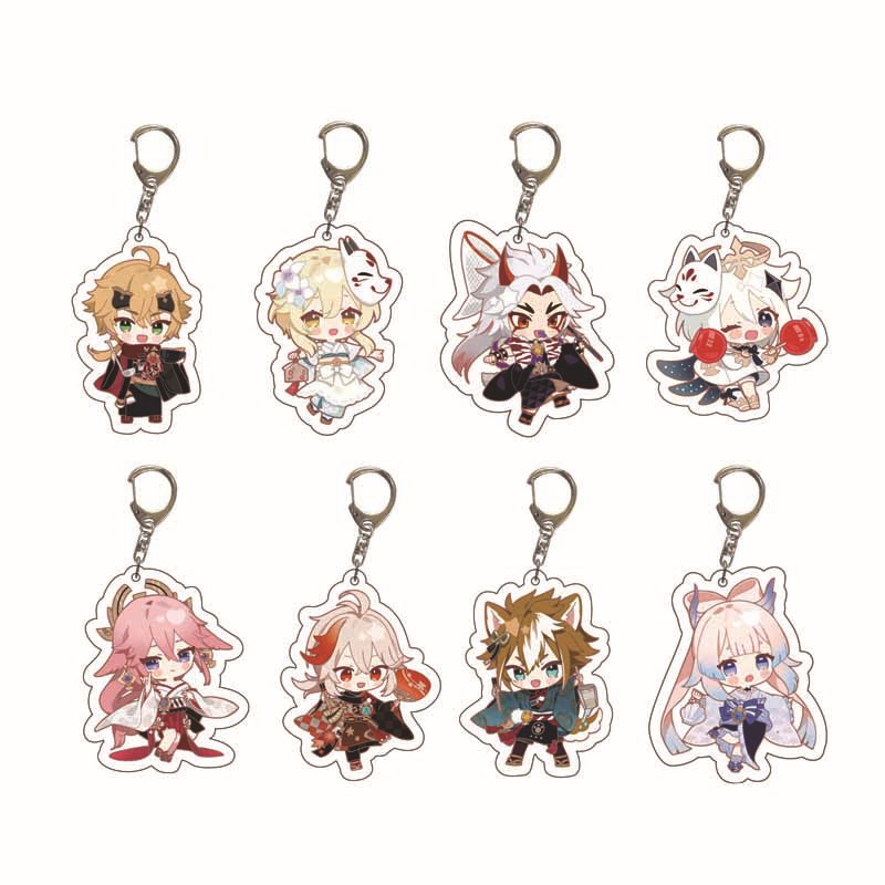Travel Accessories To Gift - Genshin Impact Traveler Venti Paimon Barbara