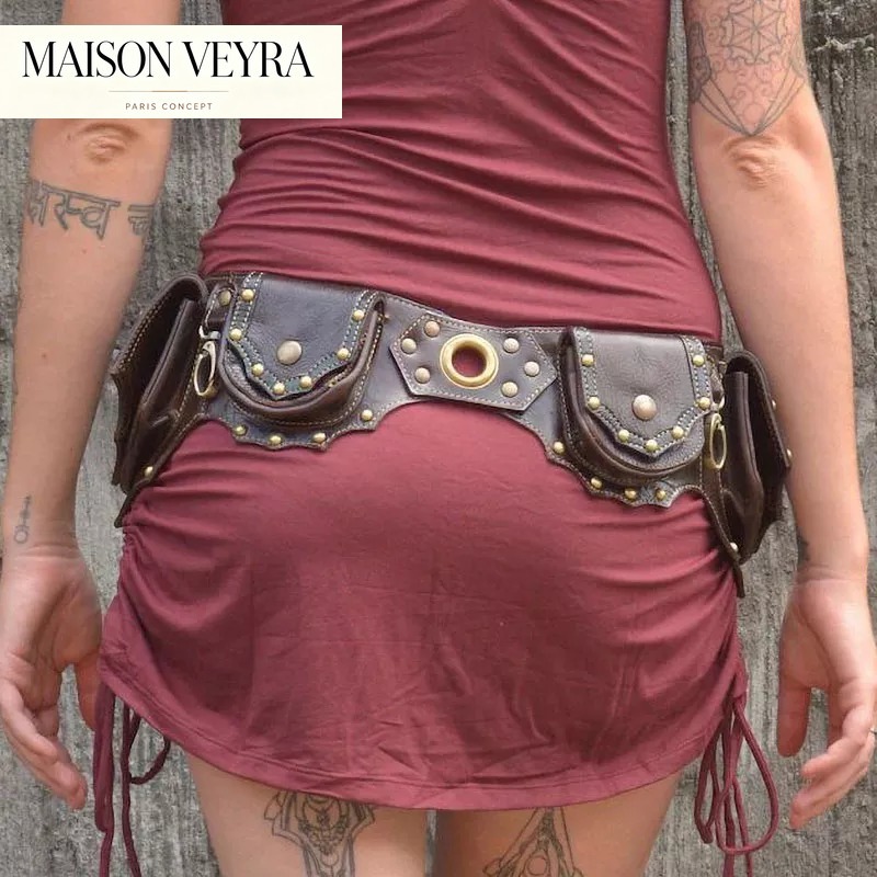 Travel Accessories Hip Belt - 1 шт. Средневековая стимпанк-сумка на пояс