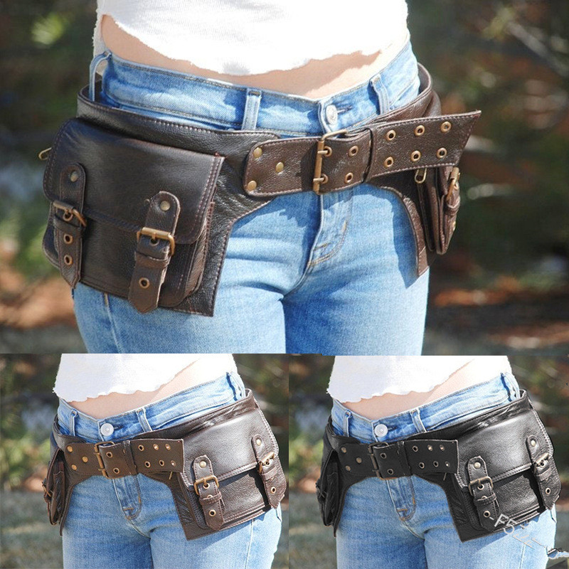 Travel Accessories Hip Belt - Кожаный Универсальный поясной ремень в стиле