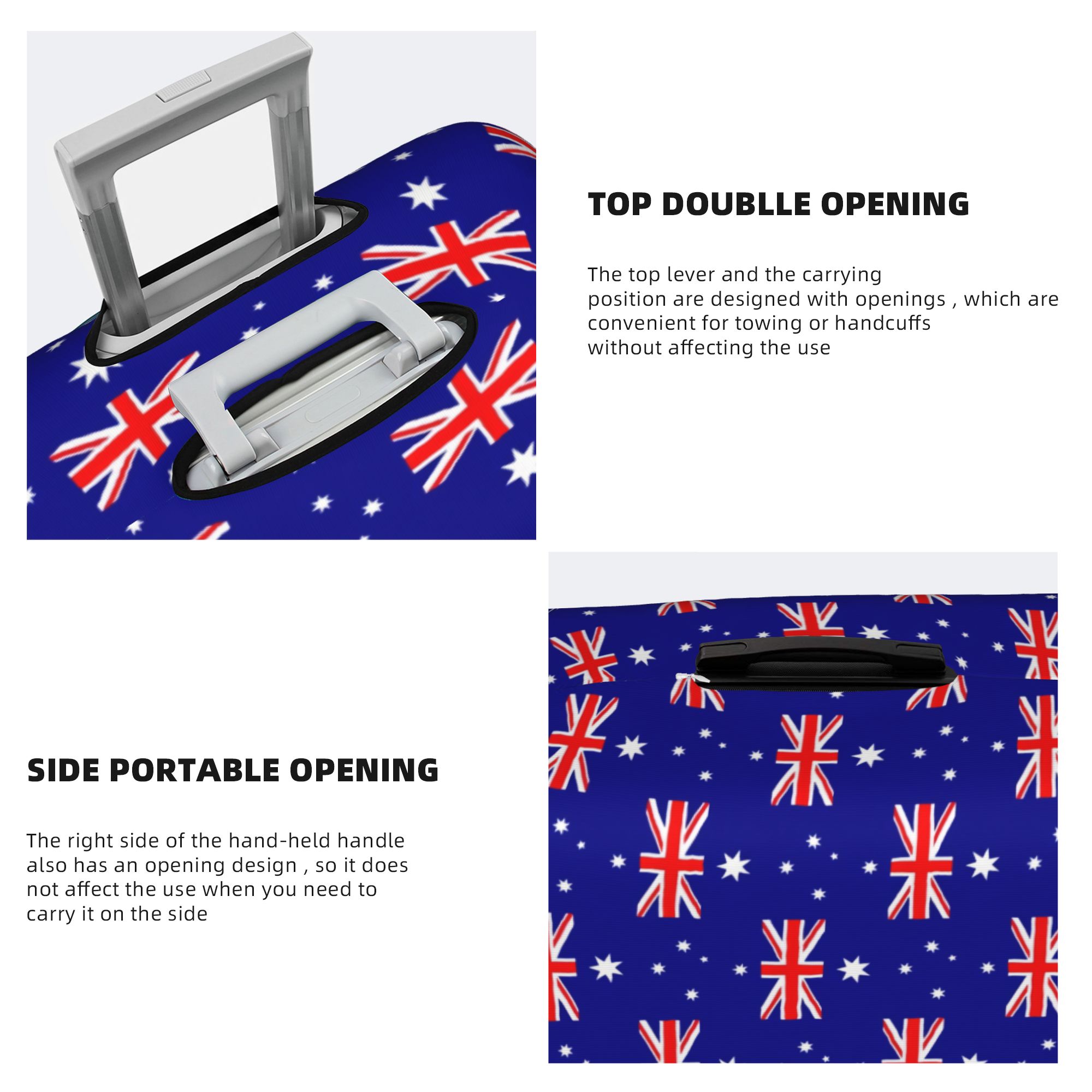 Чехол для багажа с флагом Авст – обзор и цена Travel Accessories Australia