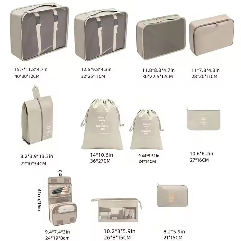Набор дорожных органайзеров дл – обзор и цена Travel Accessories Kit Bag