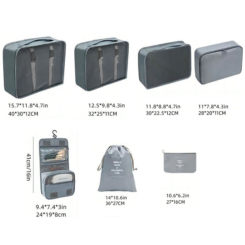 Набор органайзеров для путешес – обзор и цена Travel Accessories Kit Bag