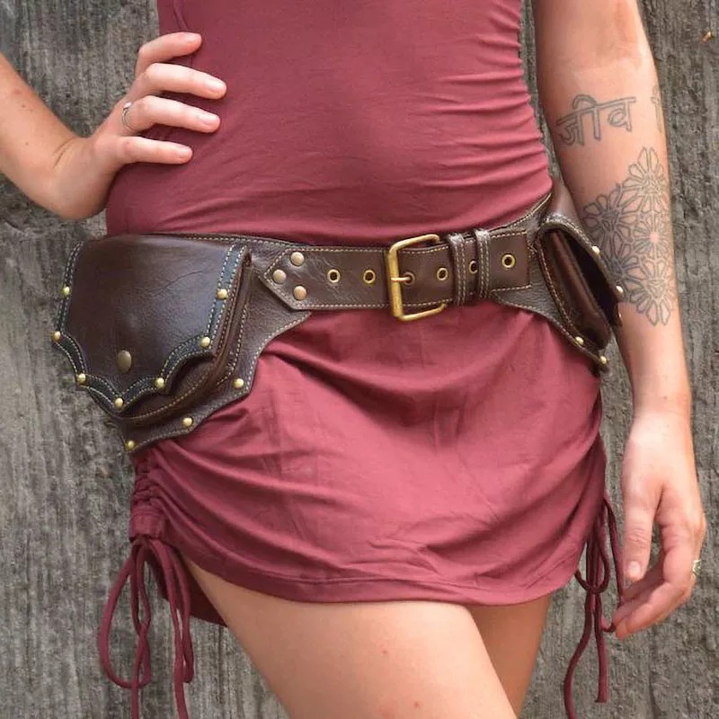 1 шт., средневековая кожаная п – обзор и цена Travel Accessories Hip Belt