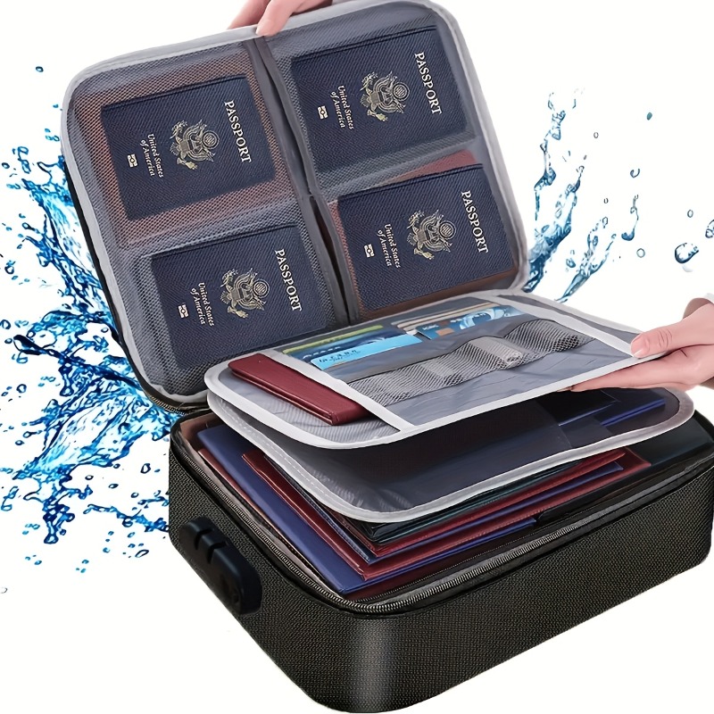 Запираемая сумка для хранения  – обзор и цена Document Organizer Folder