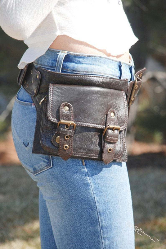 Кожаный Универсальный поясной  – обзор и цена Travel Accessories Hip Belt