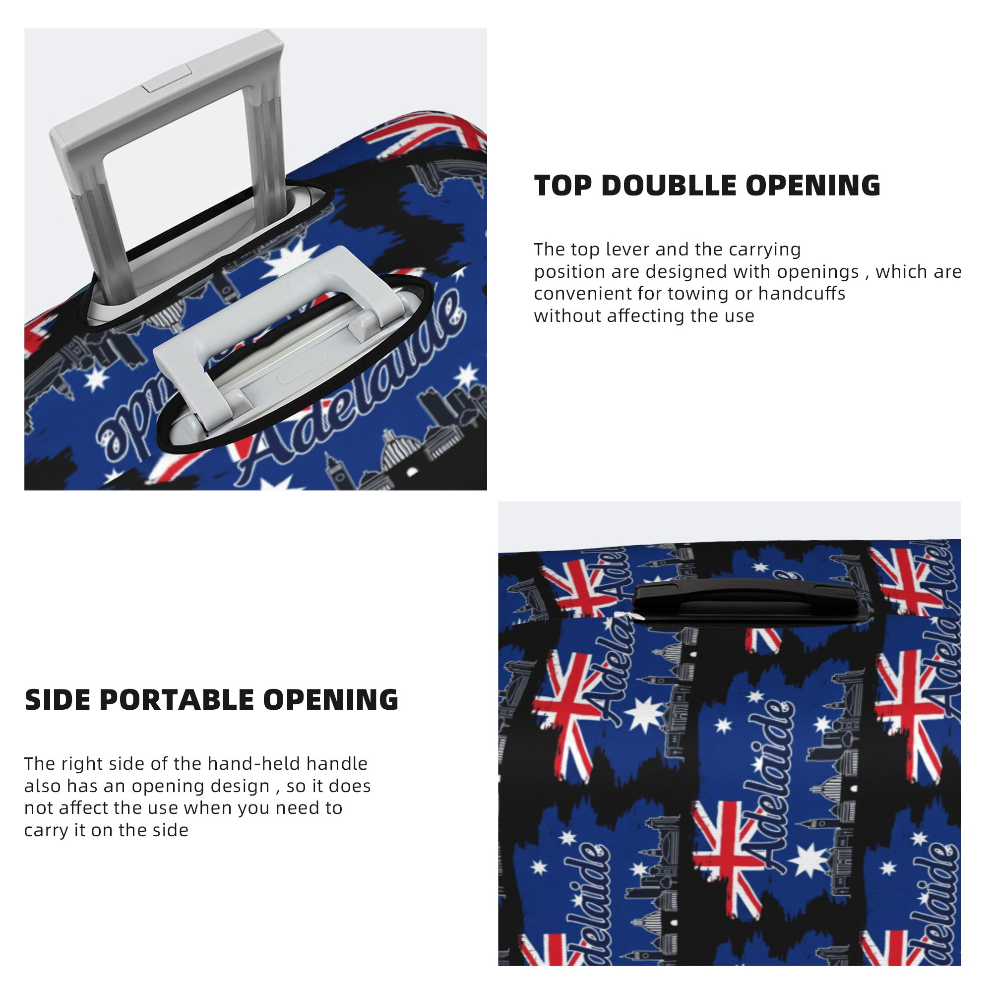 Забавный чехол для багажа с из – обзор и цена Travel Accessories Australia