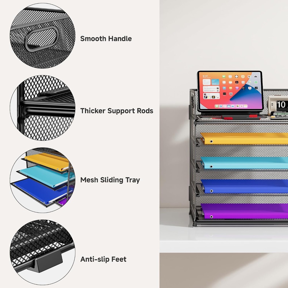 5-уровневый сетчатый органайзе – обзор и цена Document Organizer Folder