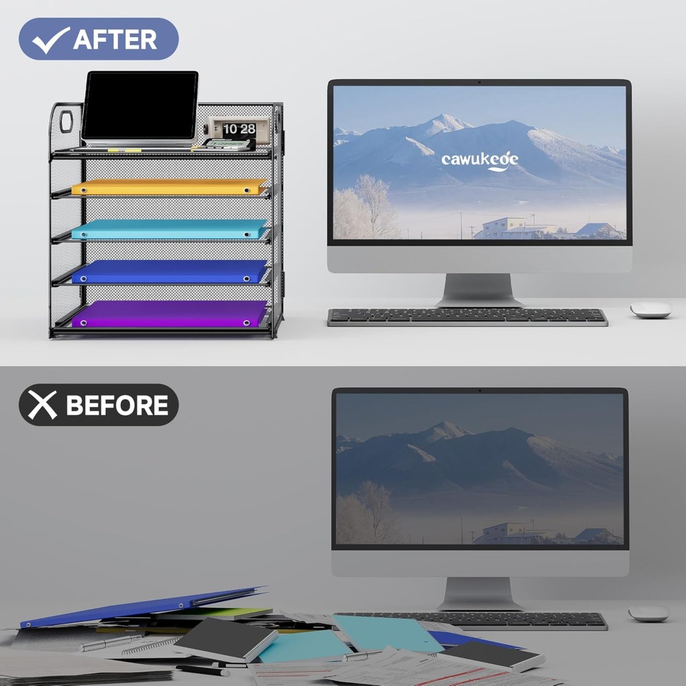 5-уровневый сетчатый органайзе – обзор и цена Document Organizer Folder