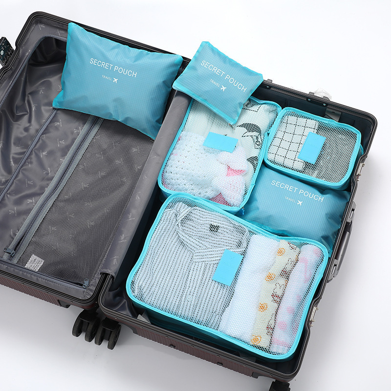 Набор из 6 дорожных сумок-орга – обзор и цена Travel Accessories Kit Bag