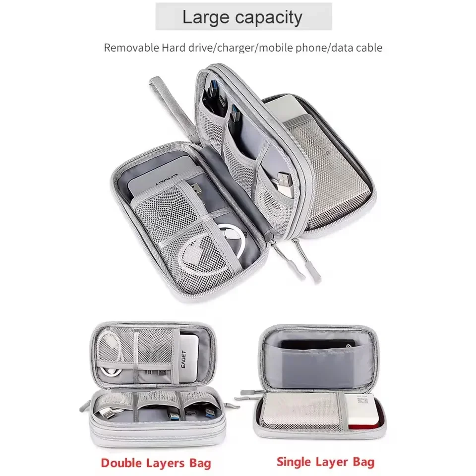 Дорожная сумка для кабелей, по – обзор и цена Cable Organizer Travel