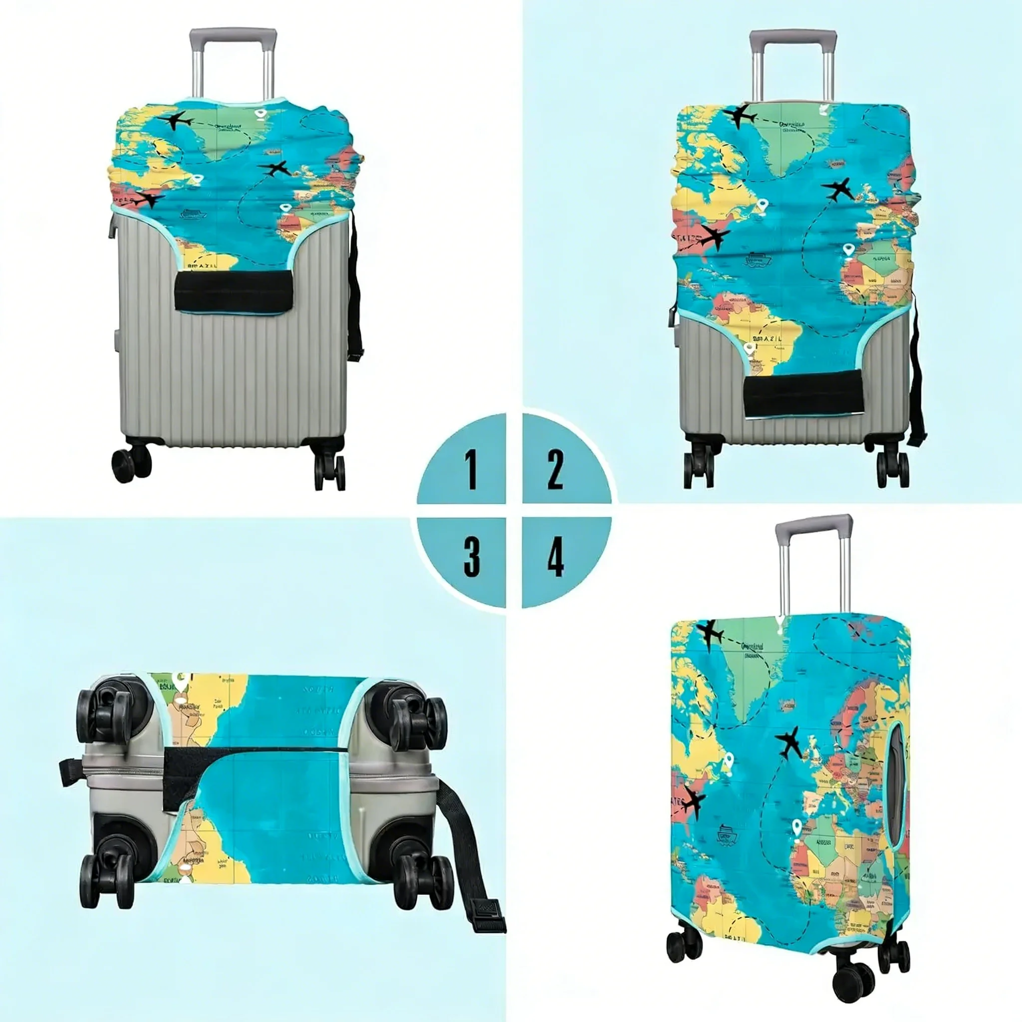 Чехол для чемодана с навигацио – обзор и цена Travel Related Accessories