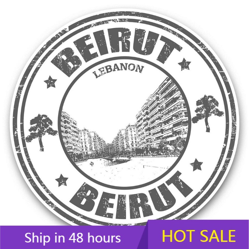 Наклейка-карта Бейрут, Ливан,  – обзор и цена Travel Accessories Lebanon