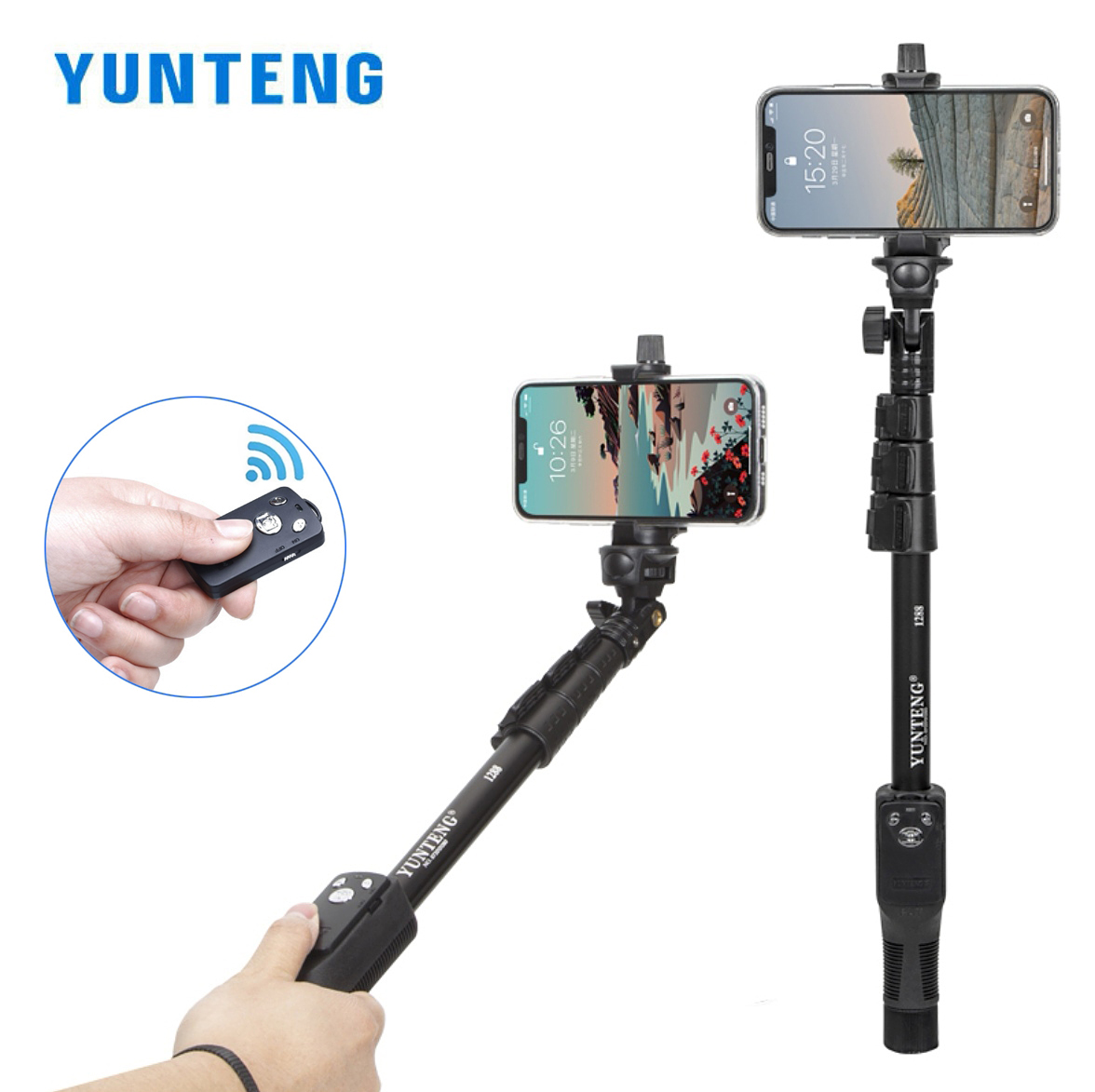 Монопод для селфи YUNTENG 1288 – обзор и цена Travel Video Accessories
