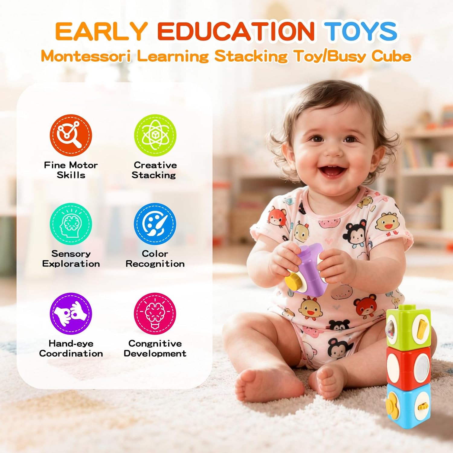 Кубик активности Монтессори, з – обзор и цена Travel Accessories For Toddlers