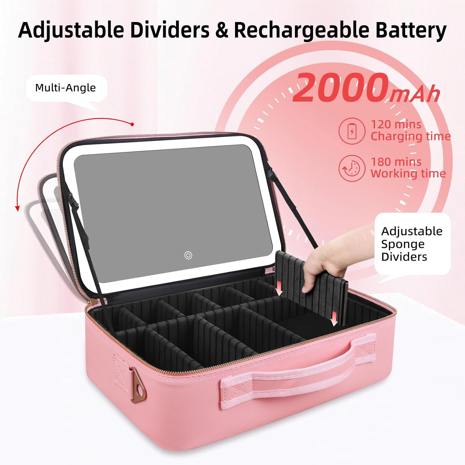 Большая косметичка 15''X11'' с – обзор и цена Travel Accessories Organizer Bag