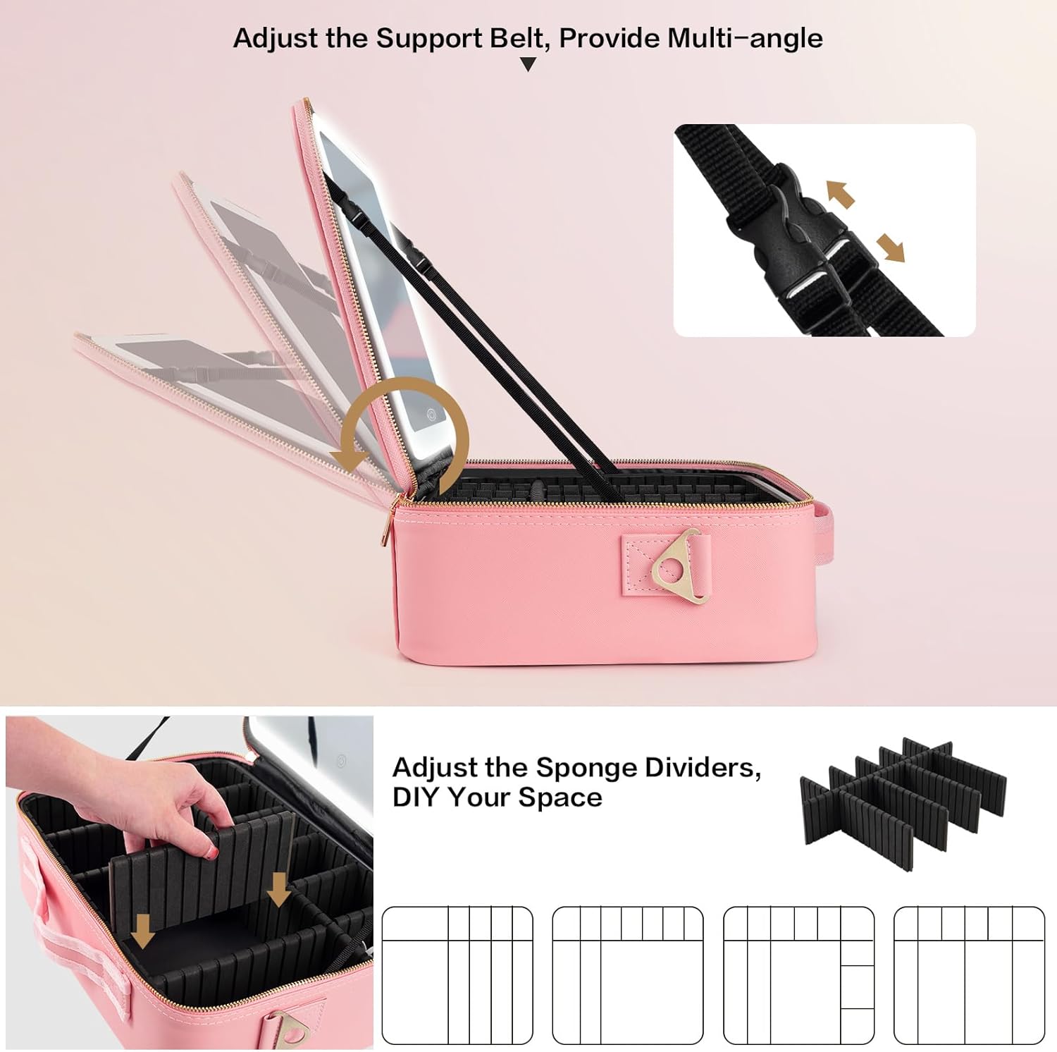 Большая косметичка 15''X11'' с – обзор и цена Travel Accessories Organizer Bag